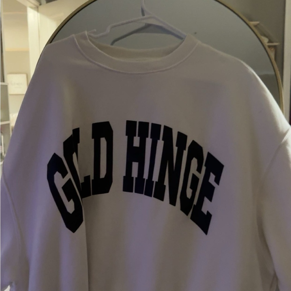 Gld Hinge White Sweater